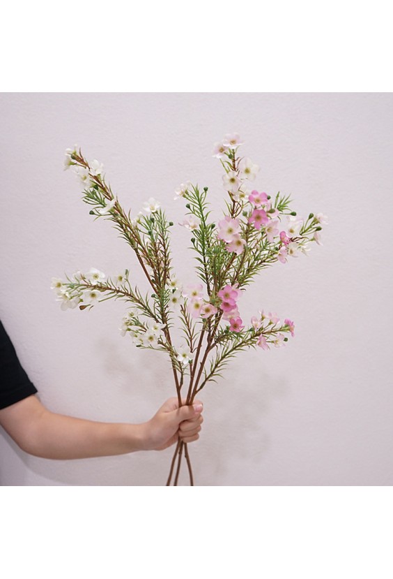 Simulated Wax Plum Flower Branch Home Decorative Flower