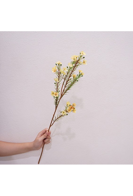 Simulated Wax Plum Flower Branch Home Decorative Flower