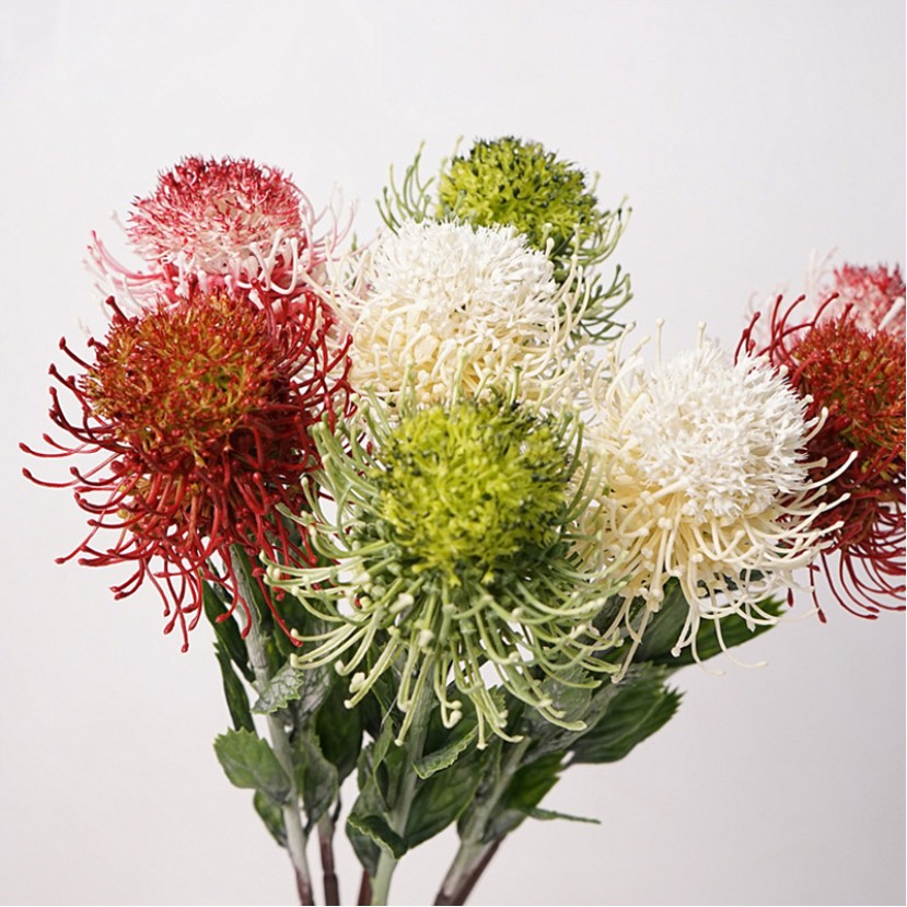European Style Handmade Silk Mixed Floral Decorative Ball