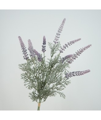 Single Stem High-Simulation Artificial Lavender Flower Branch