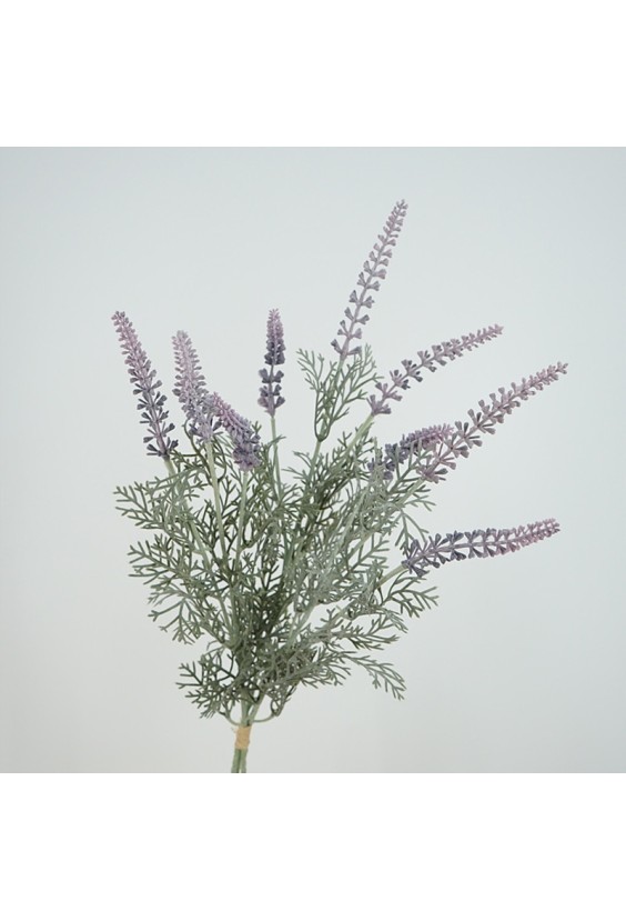 Single Stem High-Simulation Artificial Lavender Flower Branch