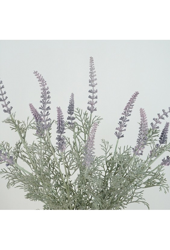 Single Stem High-Simulation Artificial Lavender Flower Branch