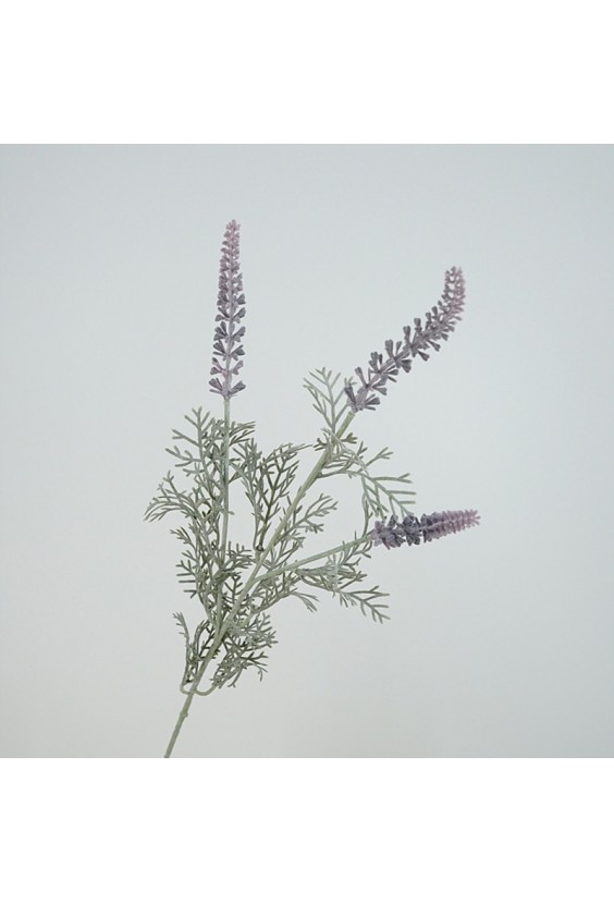 Single Stem High-Simulation Artificial Lavender Flower Branch