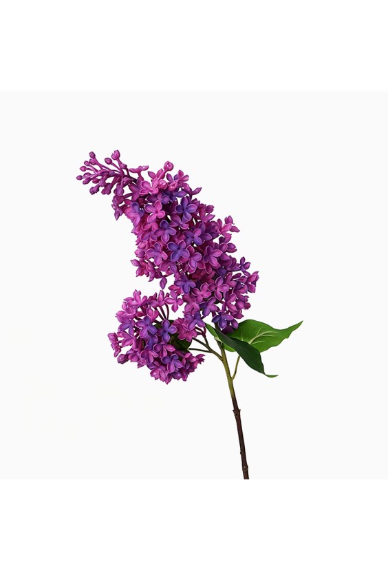 Real Touch Handmade Lilac Artificial Flower