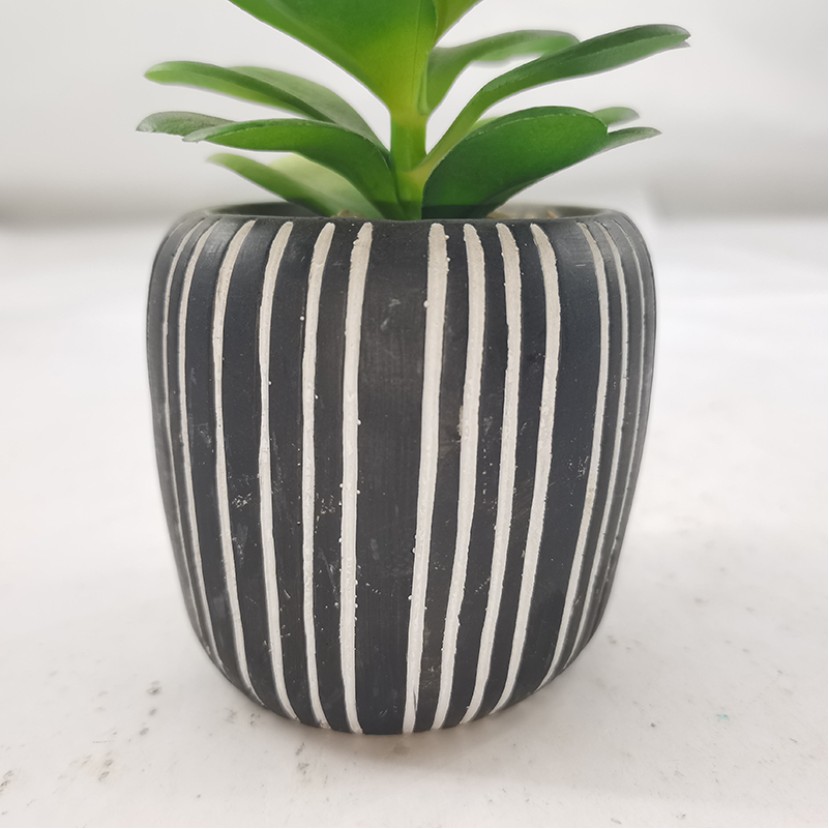 Highly Realistic Faux Potted Succulents