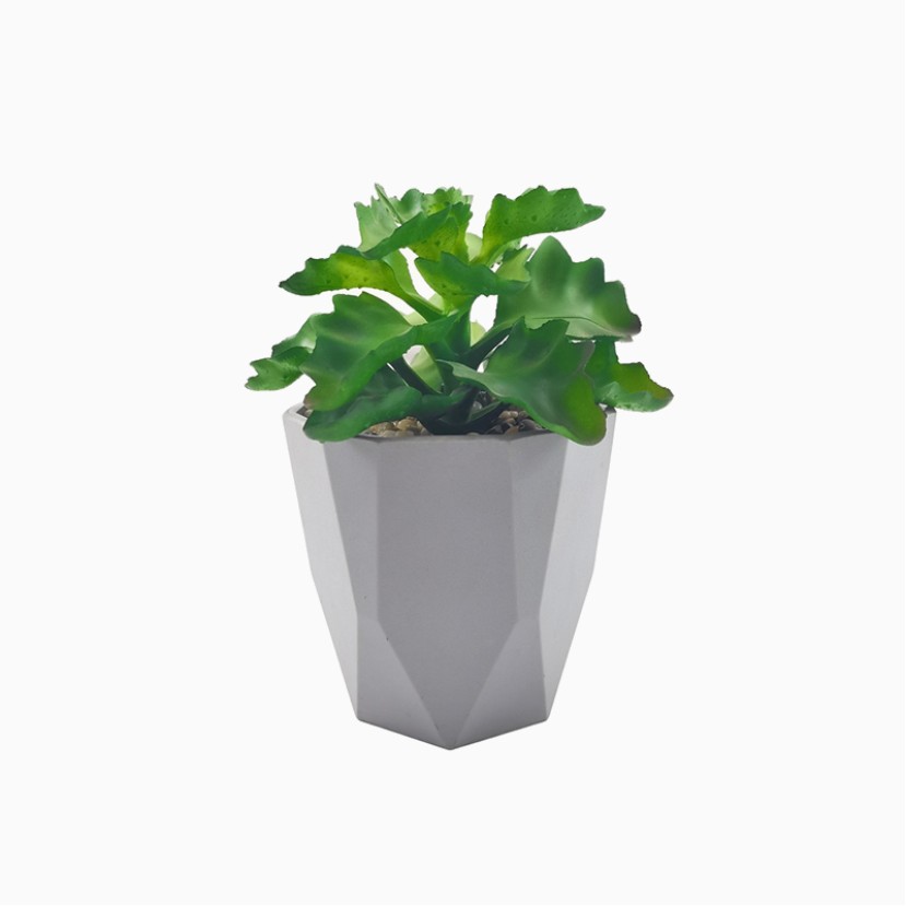 Plastic Pot Multi-Layer Simulation Succulent Petal Decoration