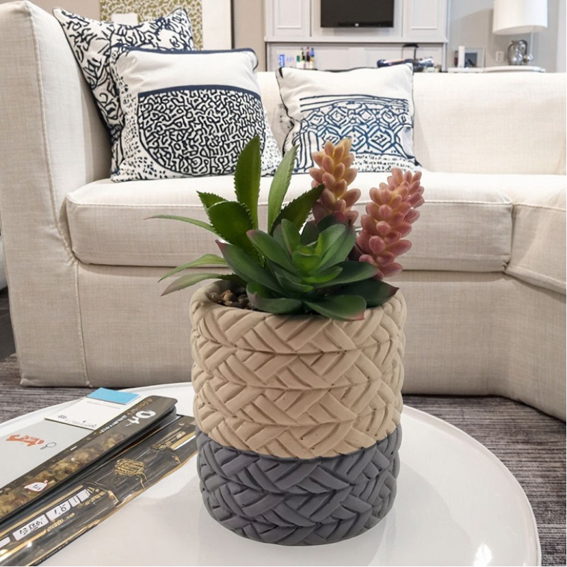 High Simulation Succulent Plant Pot