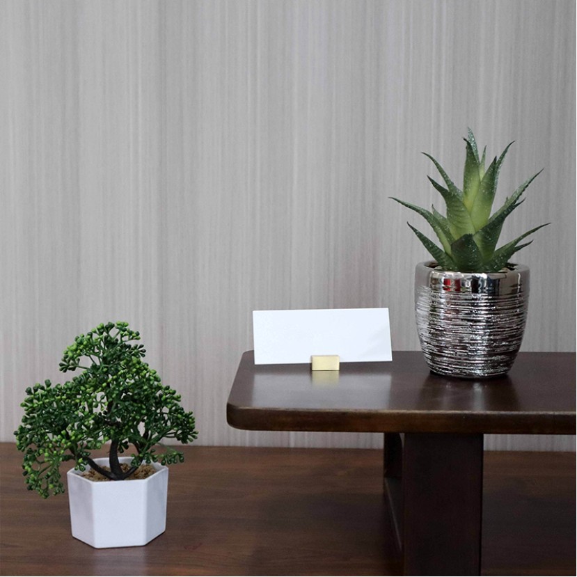 Realistic-Touch Faux Potted Succulent