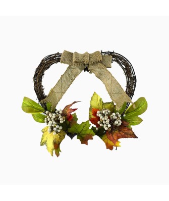 Green Silk Peony Garland for Holiday Decoration