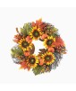 Handmade Lavender Daisy Christmas Wreath